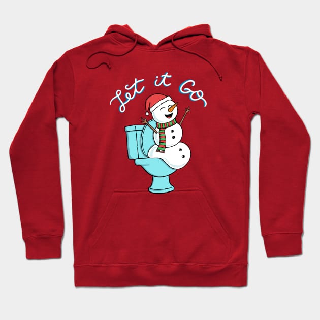 Snowman Christmas Hoodie by coffeeman